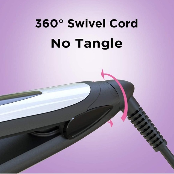 Wazor - Hair Flat Iron 1 Inch Ionic Ceramic Hair Straightener Professional - Picture 9 of 10